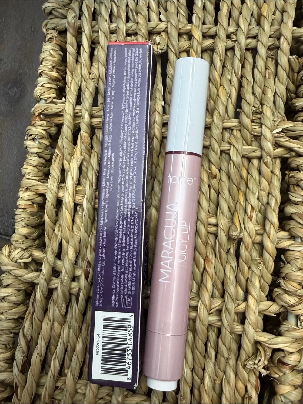 Tarte Maracuja Juicy Lip Strawberry 2.7g / 0.095 oz NIB